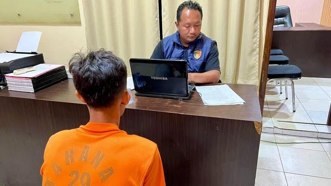 Pemuda Lampung Gorok Kakak Ipar Hingga Tewas