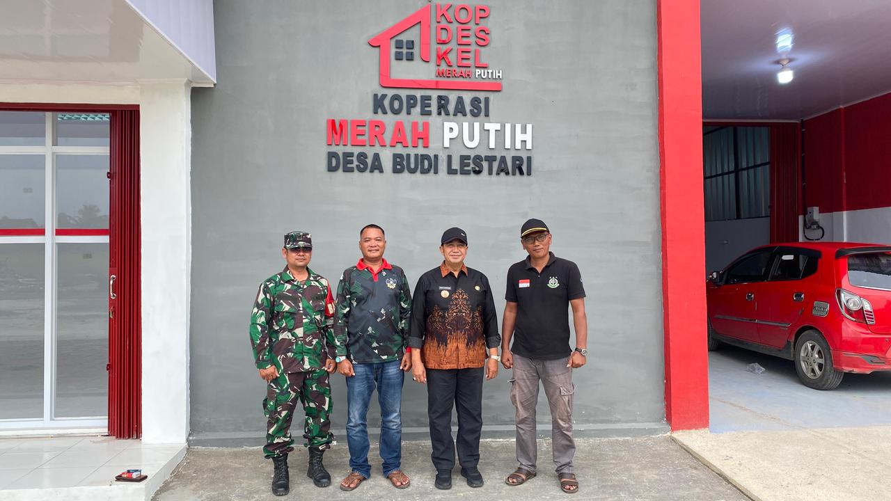 Kopdes: Serah Terima Sarana Desa Budi Lestari Trimulyo