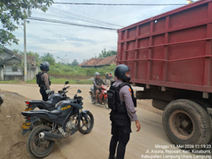 Patroli Presisi Polres Lampung Utara Antisipasi C3