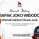 Kunjungan Jokowi ke Lampung Disambut Antusias Masyarakat