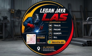 Pagar Besi Legan Jaya LAS Layani Kanopi dan Cutting