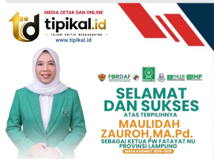 Maulidah Zauroh Resmi Pimpin Fatayat NU Lampung 2026–2031