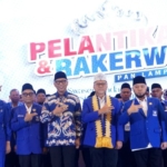 PAN Lampung Tunjukkan Soliditas dalam Pelantikan DPW, Zulhas: Target Tiga Besar