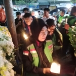 Doa Bersama Brigpol Arya Supena Digelar Ojol Lampung