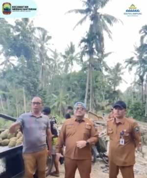 Pembangunan Jembatan Hutan Tua Lampung Selatan Capai 20 Persen
