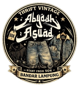 Thrift Vintage Abyadh Aswad Hadirkan Fashion Murah di Bandar Lampung