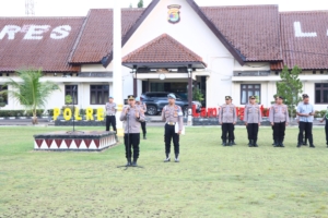Pengamanan Takbiran Idul Adha, Polres Lampung Utara Siagakan 179 Personel