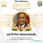Duka Cita Ryamizard Ryacudu, FOR-WIN Way Kanan Sampaikan Belasungkawa