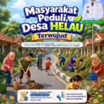 Desa Helau Triharjo, Santoso Ajak Warga Peduli