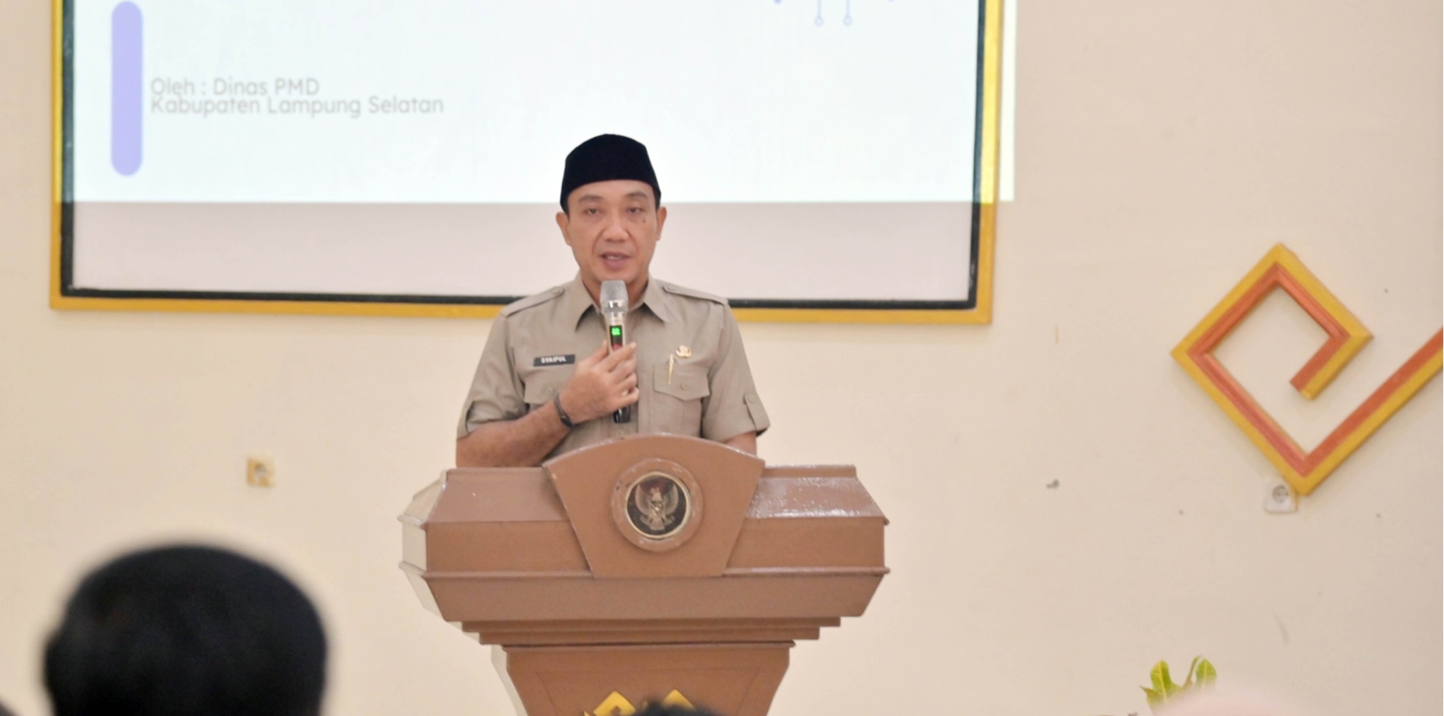 Bimtek Aparatur Desa Lampung Selatan Dorong Pitu Vista