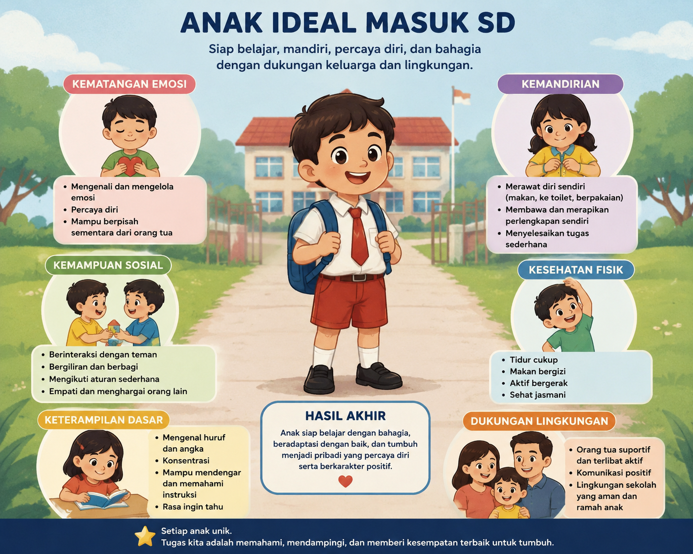 Usia Anak Masuk SD Ideal Menurut Psikologi dan Aturannya