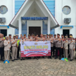 Bakti Religi Polres Lampung Utara Sambut Hari Bhayangkara