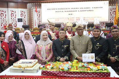 HUT Bandar Lampung ke-344, Gubernur Apresiasi Kinerja Pemkot