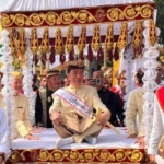 Jokowi Terima Gelar Adat Baginda Pemuka Bangsa di Lampung