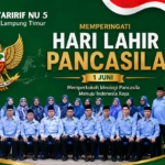 Hari Lahir Pancasila Diperingati MTs Ma’arif NU 5 Sekampung