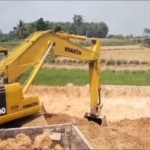 Galian C Ilegal di Margo Lestari Diduga Gunakan Excavator