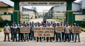 Nasib Pekerja PT Ciomas Belum Jelas, 219 Orang Mengadu