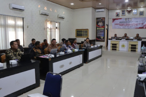 Assessment Center Kanit Digelar Biro SDM Polda Lampung