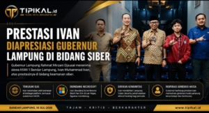 Prestasi Ivan Diapresiasi Gubernur Lampung di Bidang Siber