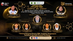 OSN MTsN 2 Bandar Lampung Loloskan Lima Siswa ke Provinsi 2026