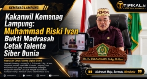 Kakanwil Kemenag Lampung: Muhammad Riski Ivan Bukti Talenta Siber