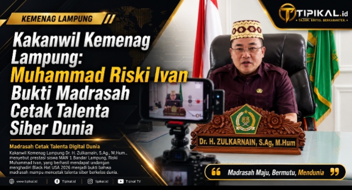 Kakanwil Kemenag Lampung: Muhammad Riski Ivan Bukti Talenta Siber