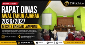 Rapat Dinas Awal Tahun Ajaran 2026/2027 MTsN 2 Bandar Lampung
