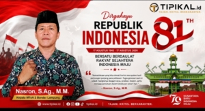 Kepala MTsN 2 Bandar Lampung Ajak Generasi Muda Isi Kemerdekaan