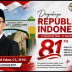 Semangat Kebangsaan Jadi Pesan HUT ke-81 RI dari Kepala MAN 1 Lampung Barat
