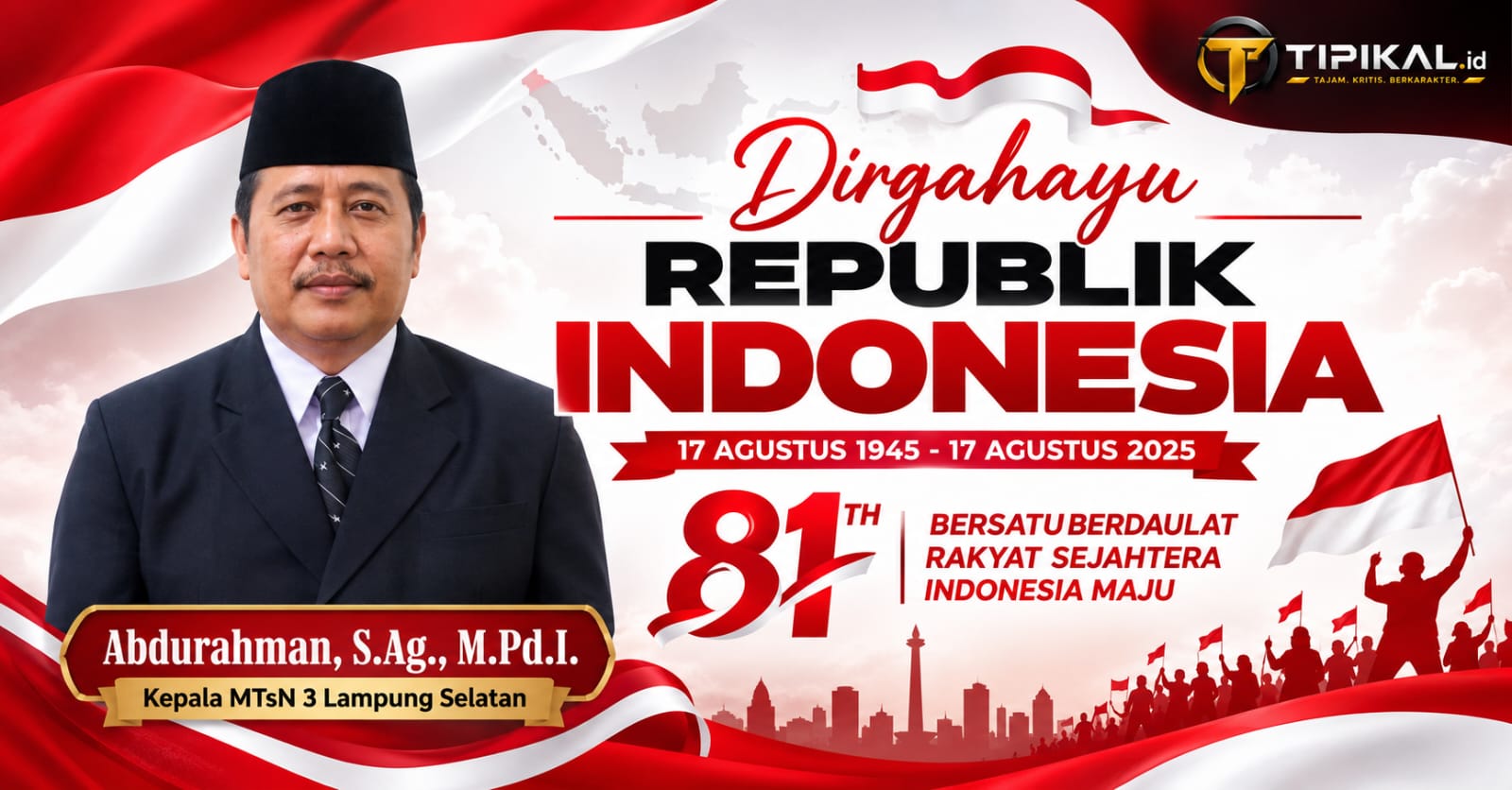 HUT RI ke-81 Jadi Momentum Penguatan Karakter di MTsN 3 Lampung Selatan