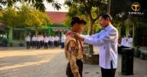 Pelepasan Jambore Nasional MTsN 2 Lampung Selatan Penuh Motivasi