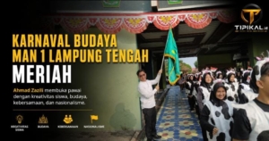 Karnaval Budaya MAN 1 Lampung Tengah Meriah Semangat Merdeka