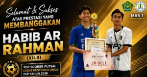Top Scorer Futsal: Habib Ar Rahman Raih Juara UNILA CUP