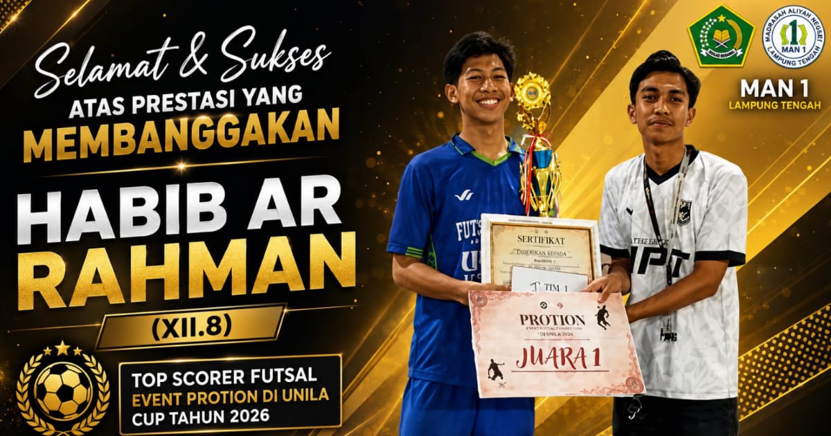 Top Scorer Futsal: Habib Ar Rahman Raih Juara UNILA CUP
