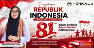 Maknai HUT RI ke-81, PAUD Harapan Masa Tanamkan Cinta Tanah Air Sejak Dini