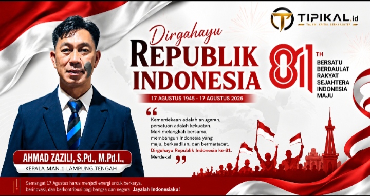HUT RI ke-81 Jadi Momentum MAN 1 Lampung Tengah Cetak Generasi Unggul