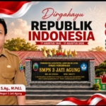 HUT RI ke-81 Jadi Energi Baru SMPN 3 Jati Agung Berkarya