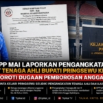 Pengangkatan Tenaga Ahli Bupati Pringsewu Dilaporkan ke Kejari