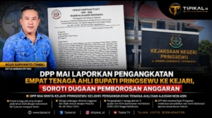 Pengangkatan Tenaga Ahli Bupati Pringsewu Dilaporkan ke Kejari