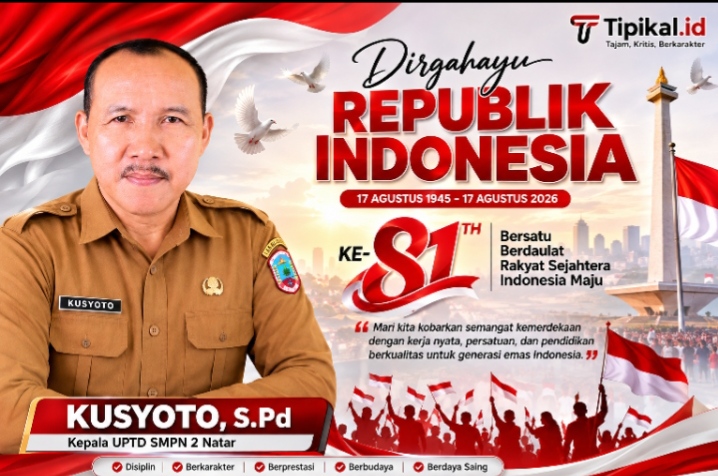 Semangat Kemerdekaan HUT RI Ke-81 Perkuat Karakter Siswa SMPN 2 Natar
