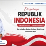 Generasi Bermanfaat Jadi Fokus HUT RI Ke-81 di SMPN 1 Merbau Mataram