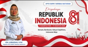 Generasi Bermanfaat Jadi Fokus HUT RI Ke-81 di SMPN 1 Merbau Mataram