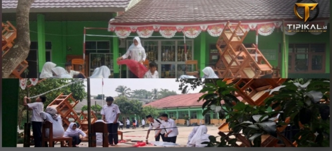 Semangat HUT RI MTsN 2 Lampung Selatan Perkuat Karakter