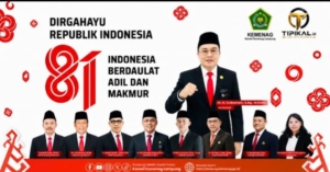 Kanwil Kemenag Lampung Semarakkan HUT Ke-81 RI