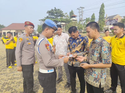 Gaktibplin Personel, Wakapolres Lampung Utara Cegah Pelanggaran