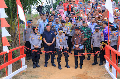 Jembatan Merah Putih Presisi Dukung Ekonomi Lampung Utara