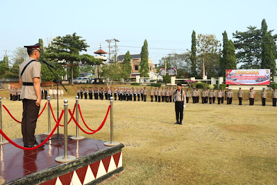 Polres Lampung Utara Gelar Upacara Hari Juang Polri 2026