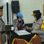 Sertijab Kasat Lantas Polres Lampung Utara, AKP Suarjono Jabat Kasat Lantas