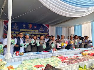 Operasi Antik Krakatau Ungkap 379 Kasus Narkotika Lampung