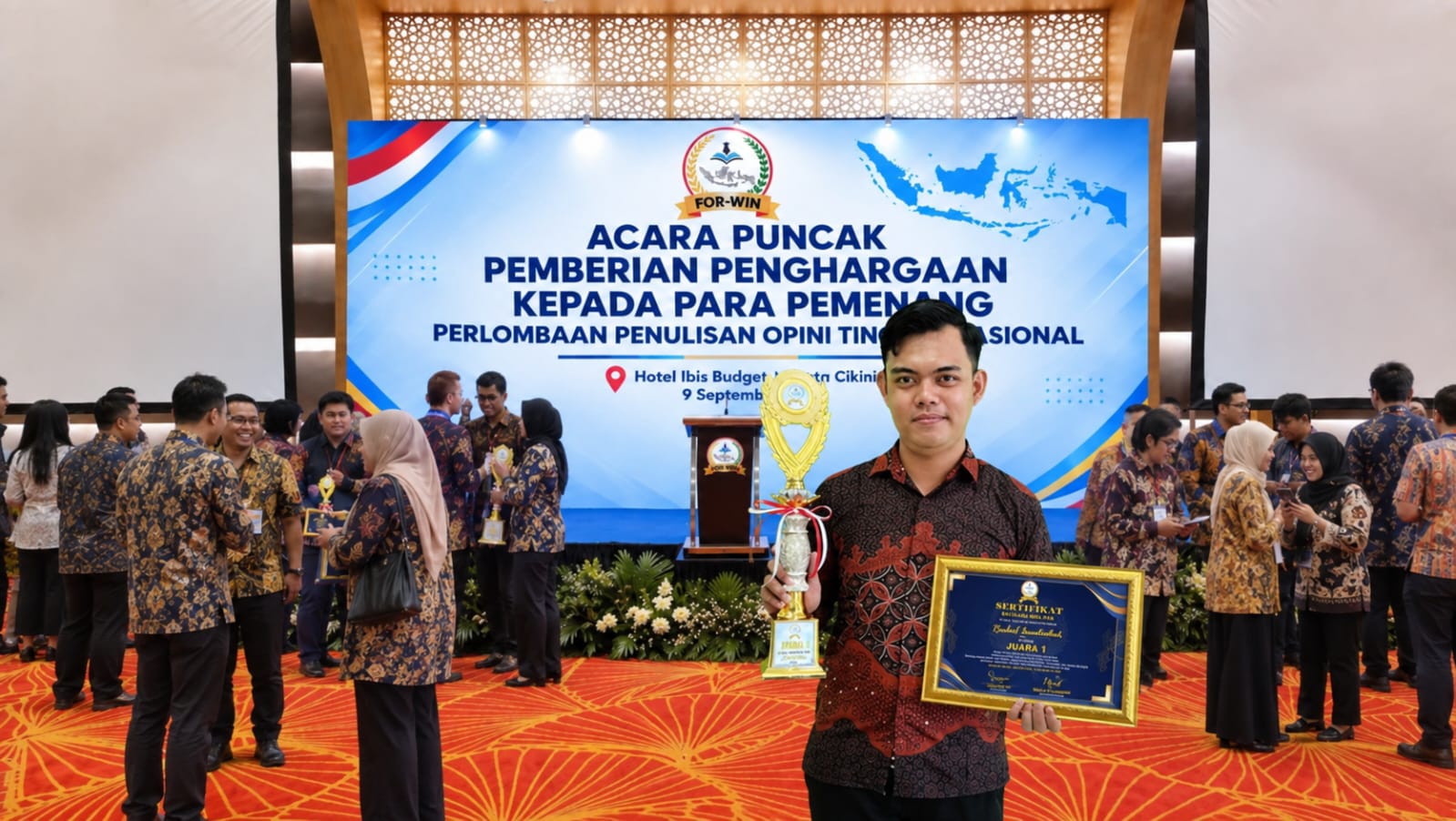 Lomba Artikel For-WIN 2026, Aminudin Ucapkan Selamat Juara